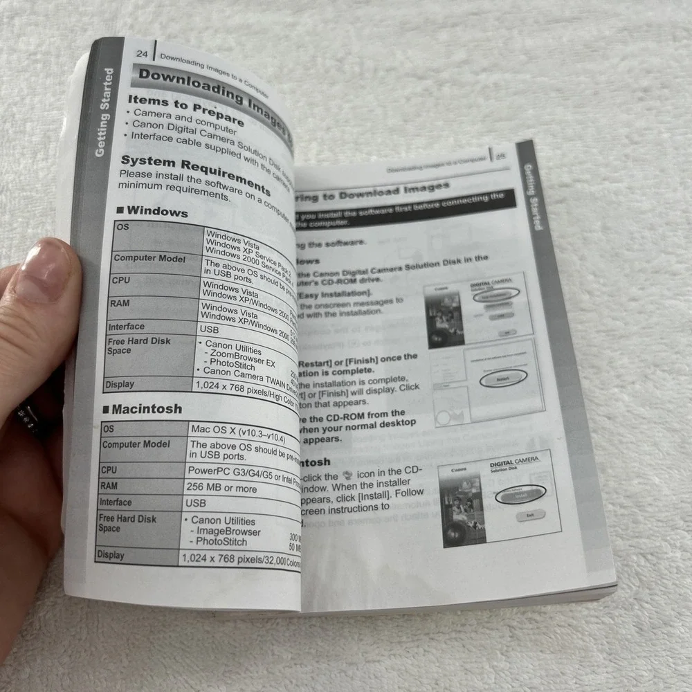 Canon Powershot A720 IS Digital Camera User Guide Instruction‎ Manual Printed